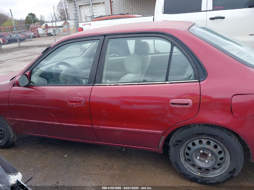 2000 Toyota Corolla Le VIN: 2T1BR12E9YC296098 Lot: 41931656