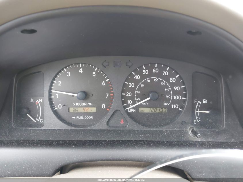 2000 Toyota Corolla Le VIN: 2T1BR12E9YC296098 Lot: 41931656