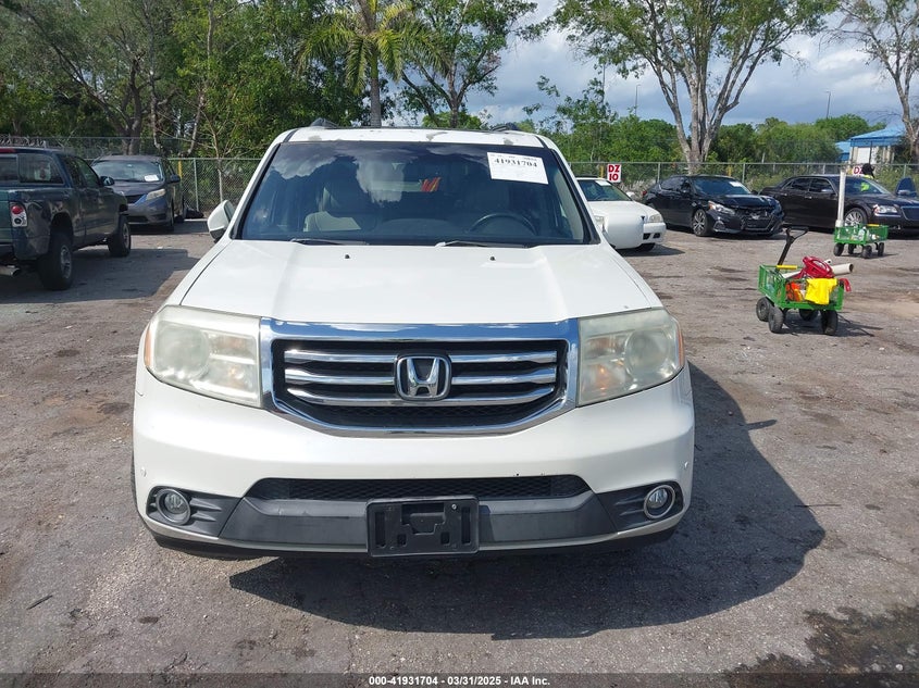 2013 HONDA PILOT TOURING - 5FNYF3H97DB012711