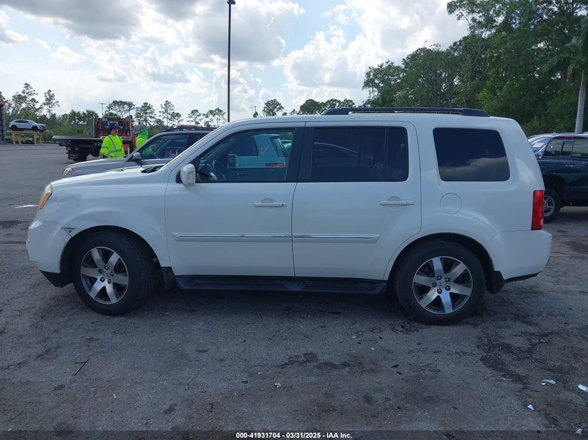 2013 HONDA PILOT TOURING - 5FNYF3H97DB012711