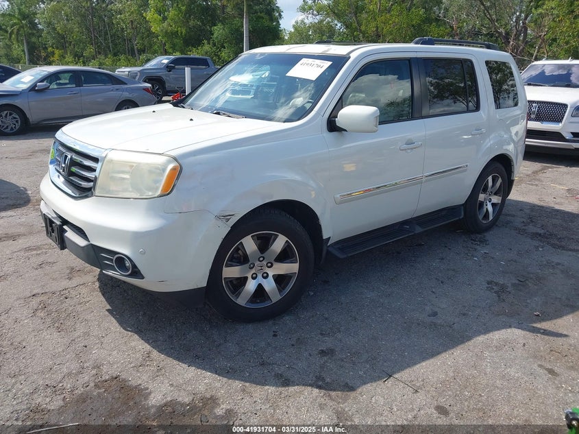 2013 HONDA PILOT TOURING - 5FNYF3H97DB012711