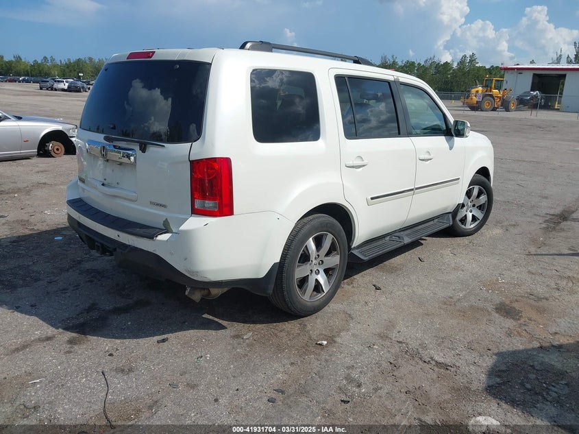 2013 HONDA PILOT TOURING - 5FNYF3H97DB012711