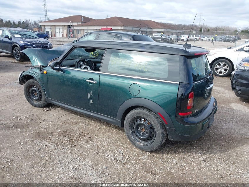 2010 MINI COOPER CLUBMAN VIN: WMWML3C57ATX51076