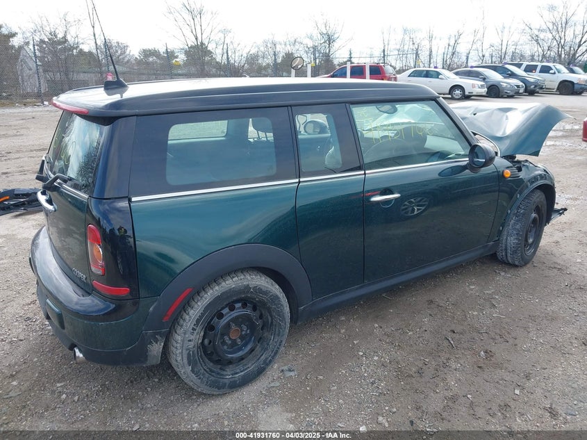 2010 MINI COOPER CLUBMAN VIN: WMWML3C57ATX51076
