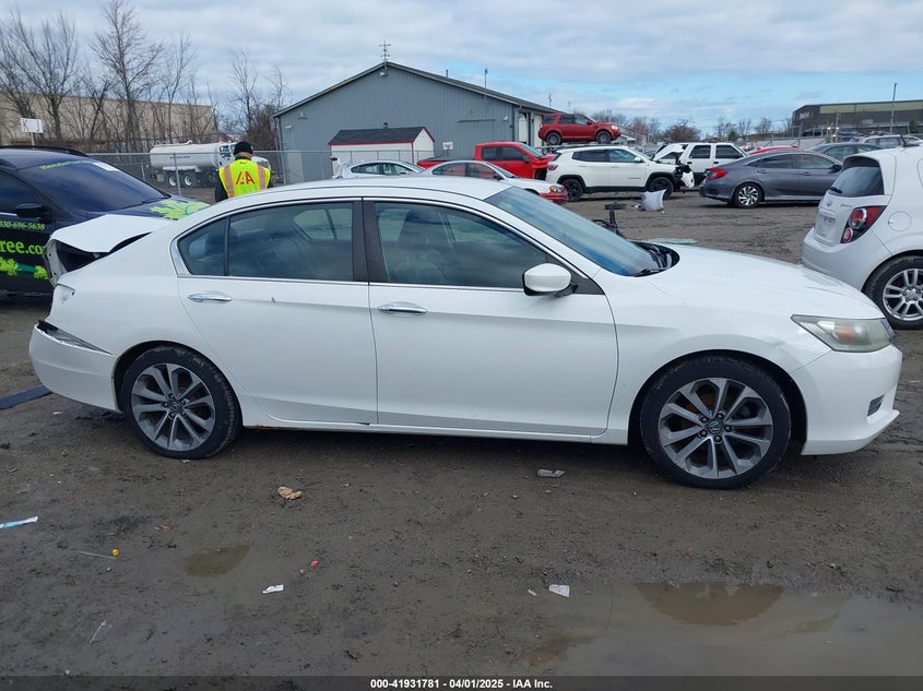 2014 HONDA ACCORD VIN: 1HGCR2F55EA187627