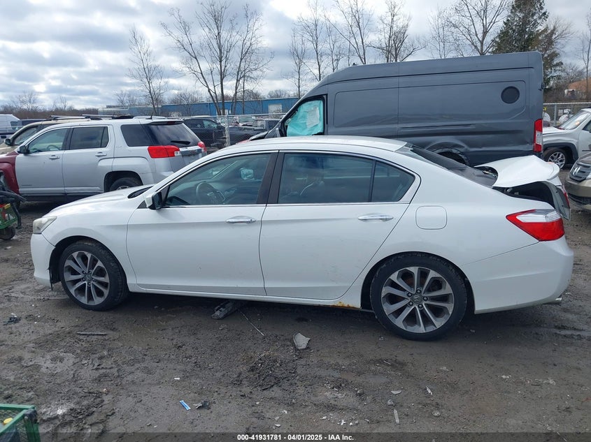 2014 HONDA ACCORD VIN: 1HGCR2F55EA187627