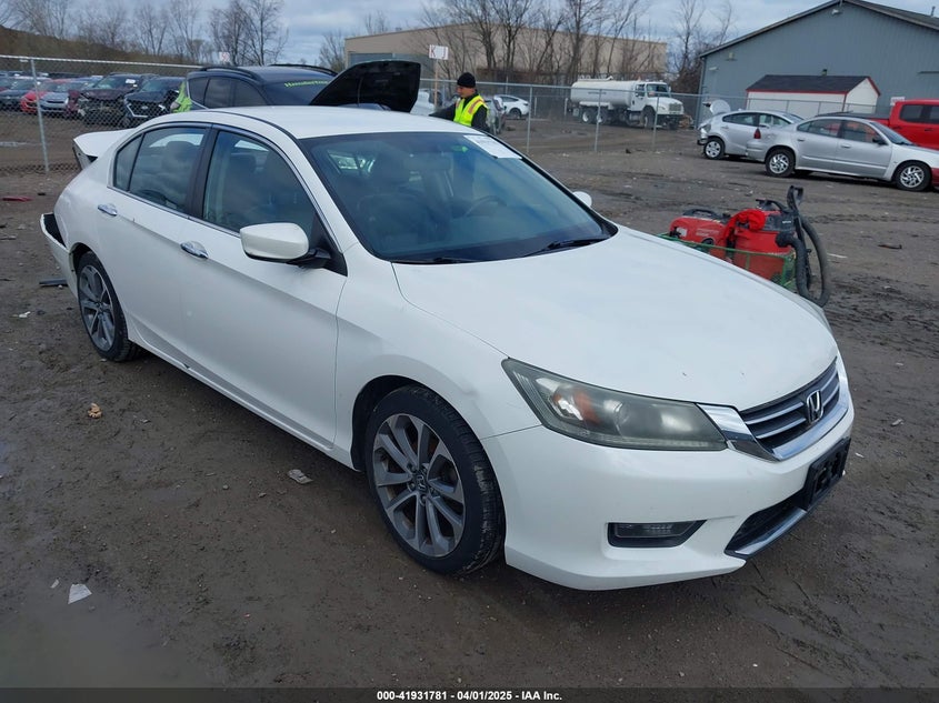 2014 HONDA ACCORD VIN: 1HGCR2F55EA187627