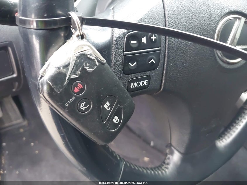 2007 LEXUS IS 350 VIN: JTHBE262772011492