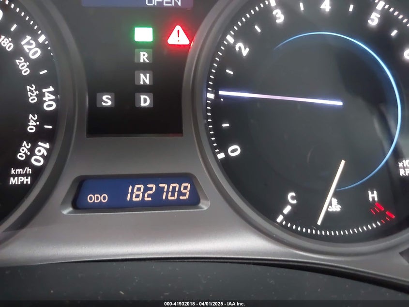 2007 LEXUS IS 350 VIN: JTHBE262772011492
