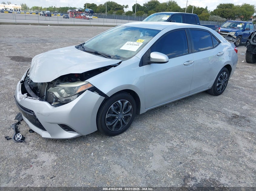 2015 TOYOTA COROLLA VIN: 2T1BURHE0FC431728