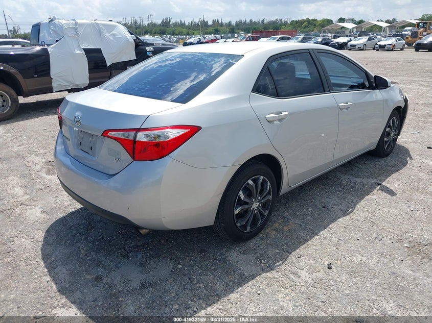 2015 TOYOTA COROLLA VIN: 2T1BURHE0FC431728