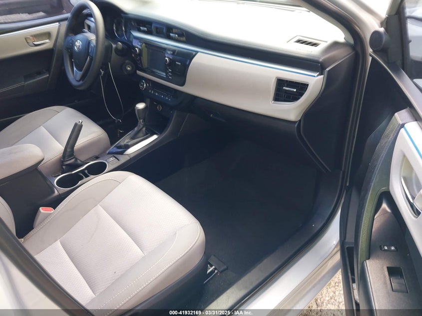 2015 TOYOTA COROLLA VIN: 2T1BURHE0FC431728