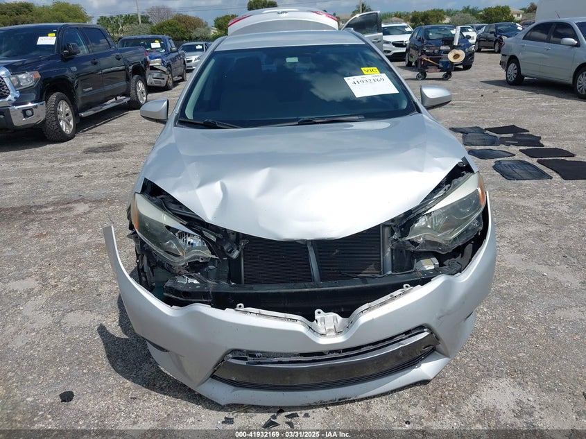 2015 TOYOTA COROLLA VIN: 2T1BURHE0FC431728