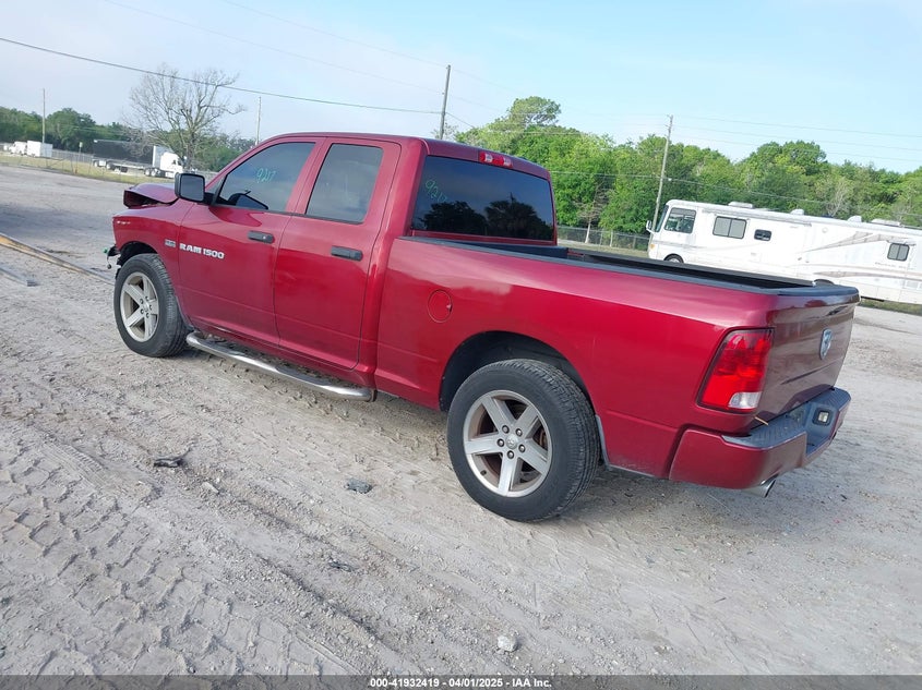 2012 RAM 1500 VIN: 1C6RD6FT7CS333358