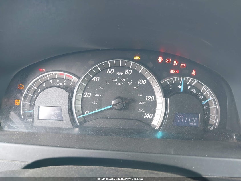 2014 TOYOTA CAMRY VIN: 4T1BF1FK5EU352881
