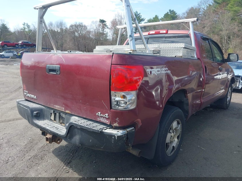 2007 TOYOTA TUNDRA VIN: 5TBBV54167S458488