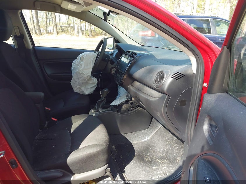 2022 MITSUBISHI MIRAGE VIN: ML32AUHJ6NH007055