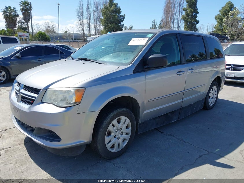 2014 DODGE GRAND CARAVAN SE - 2C4RDGBG7ER285646