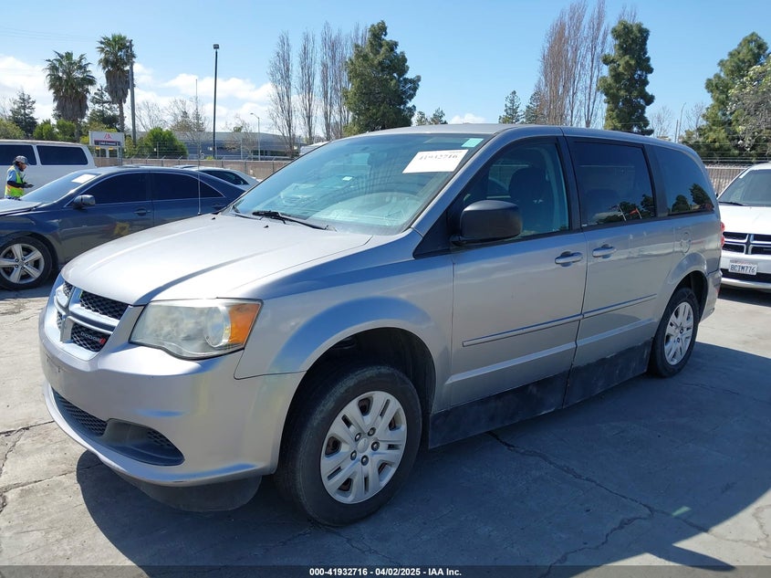 2014 DODGE GRAND CARAVAN SE - 2C4RDGBG7ER285646