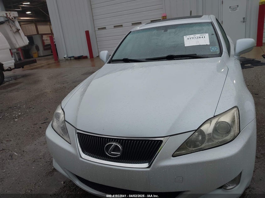 2007 Lexus Is 250 VIN: JTHCK262X75012521 Lot: 41932841