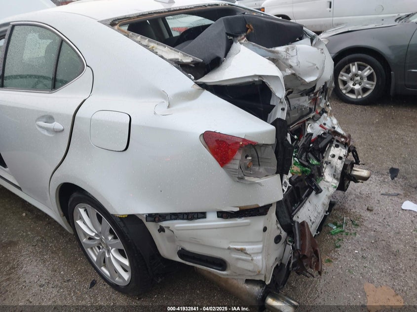 2007 Lexus Is 250 VIN: JTHCK262X75012521 Lot: 41932841