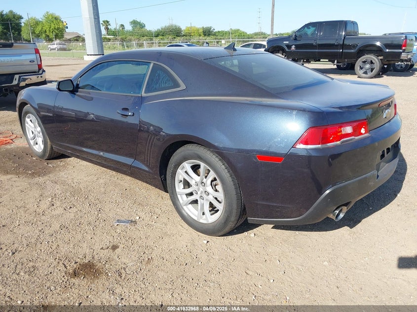 2014 CHEVROLET CAMARO VIN: 2G1FE1E36E9183236