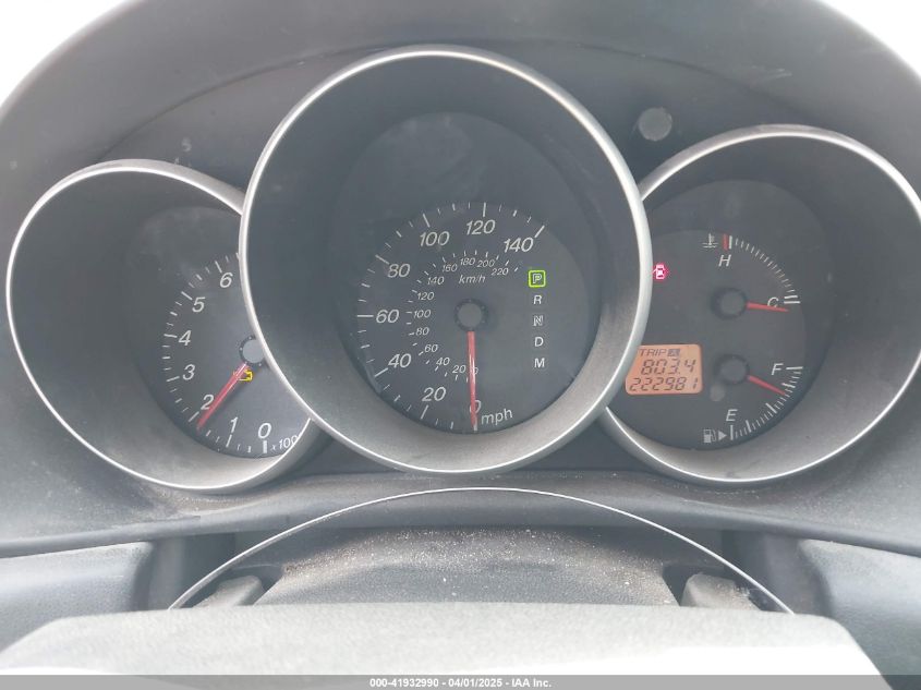 2005 Mazda Mazda3 I VIN: JM1BK12F851248654 Lot: 41932990