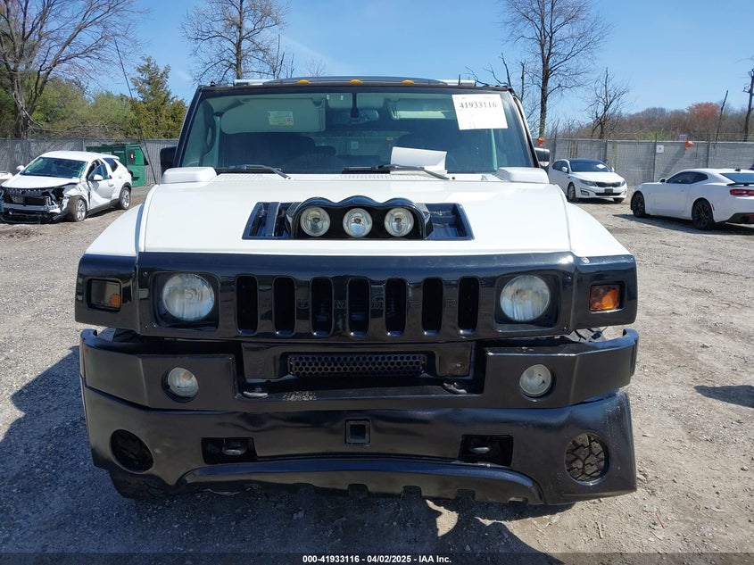 2006 HUMMER H2 VIN: 5GRGN23U86H104660