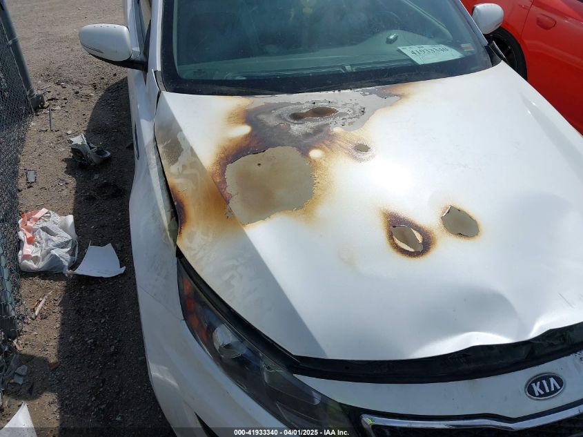 2011 Kia Optima Sx VIN: KNAGR4A6XB5164955 Lot: 41933340