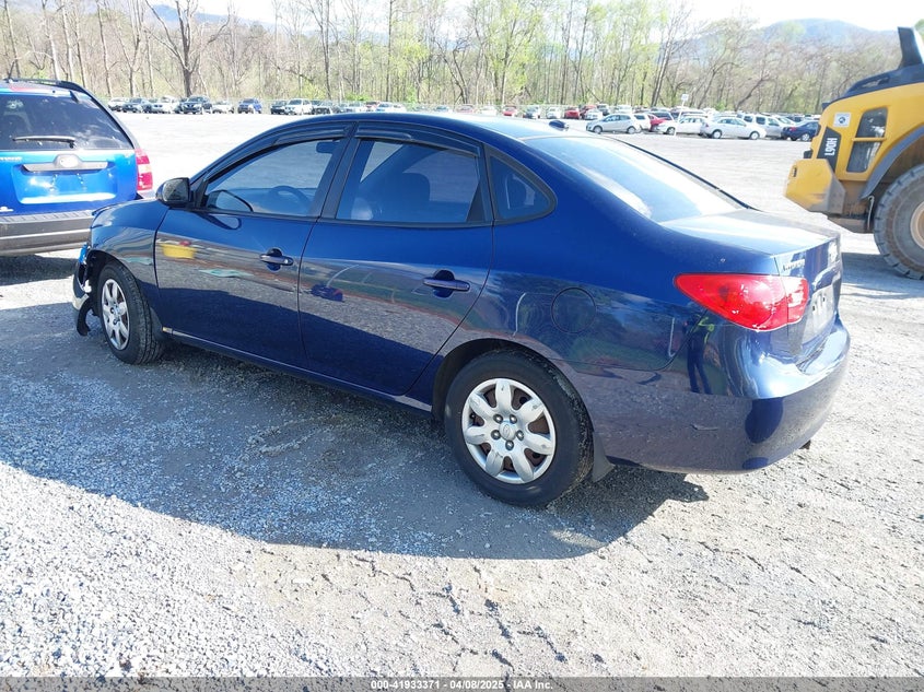 2009 HYUNDAI ELANTRA VIN: KMHDU46D29U624293