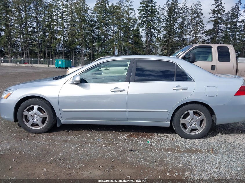 2007 HONDA ACCORD HYBRID VIN: JHMCN36407C800024