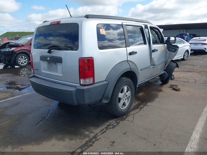 2007 DODGE NITRO VIN: 1D8GT28K97W733499