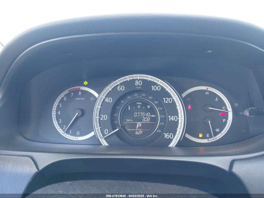 2014 Honda Accord Exl VIN: 1HGCR2F8XEA024153 Lot: 41933648