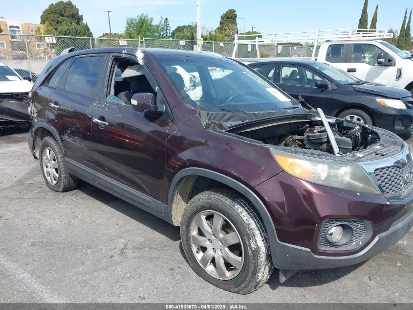 2011 Kia Sorento Lx VIN: 5XYKT3A17BG001443 Lot: 41933670