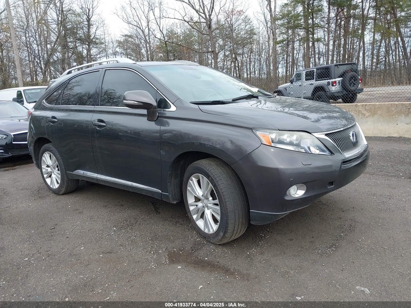 2010 LEXUS RX 450H VIN: JTJBC1BA5A2408301