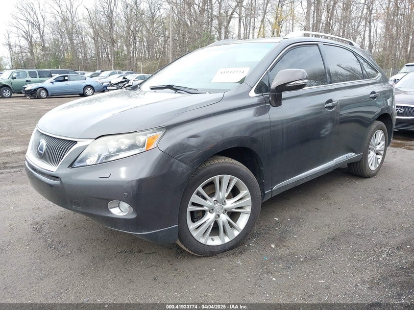 2010 LEXUS RX 450H VIN: JTJBC1BA5A2408301