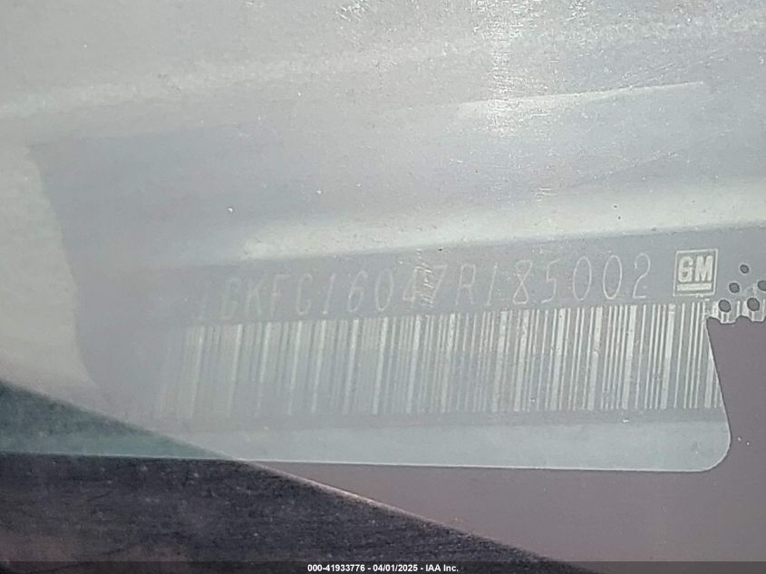 2007 GMC Yukon Xl 1500 Slt VIN: 1GKFC16047R185002 Lot: 41933776