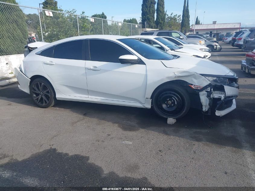 2020 Honda Civic Sport VIN: 2HGFC2F86LH550654 Lot: 41933877