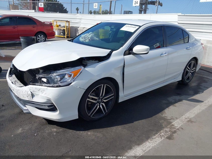 2017 HONDA ACCORD VIN: 1HGCR2F11HA077532