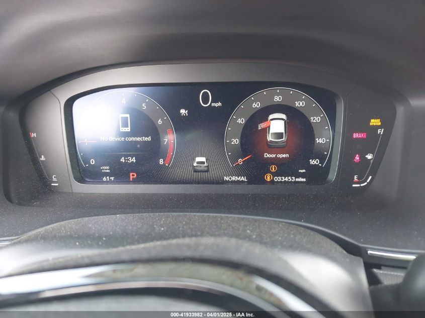 2023 Acura Integra A-Spec W/ Technology VIN: 19UDE4H61PA013591 Lot: 41933982