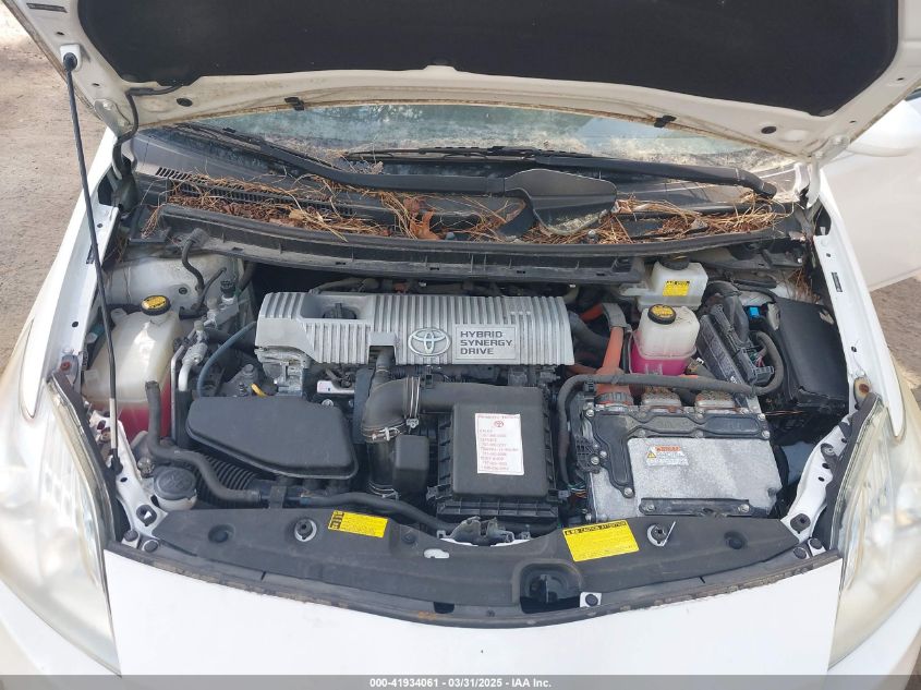 2010 Toyota Prius I/Ii/Iii/Iv/V VIN: JTDKN3DU9A1038694 Lot: 41934061