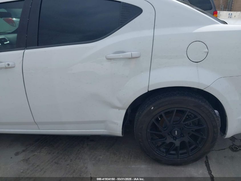 2013 Dodge Avenger Se VIN: 1C3CDZAB2DN535575 Lot: 41934150