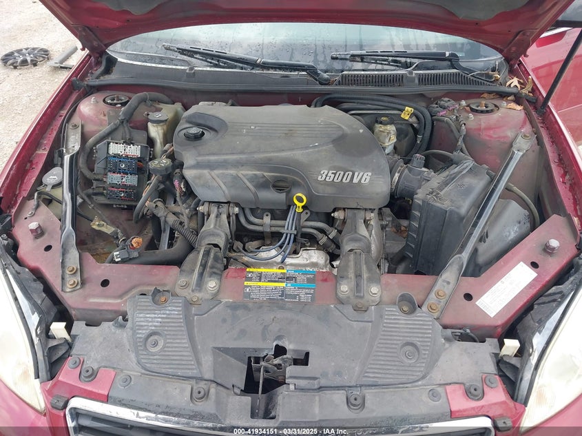 2006 CHEVROLET IMPALA VIN: 2G1WB58K069254113