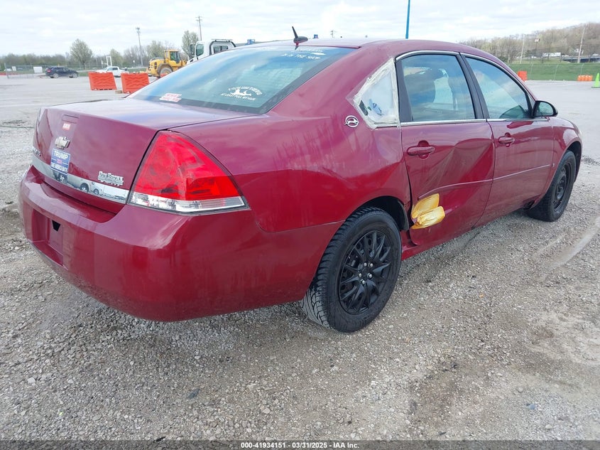 2006 CHEVROLET IMPALA VIN: 2G1WB58K069254113