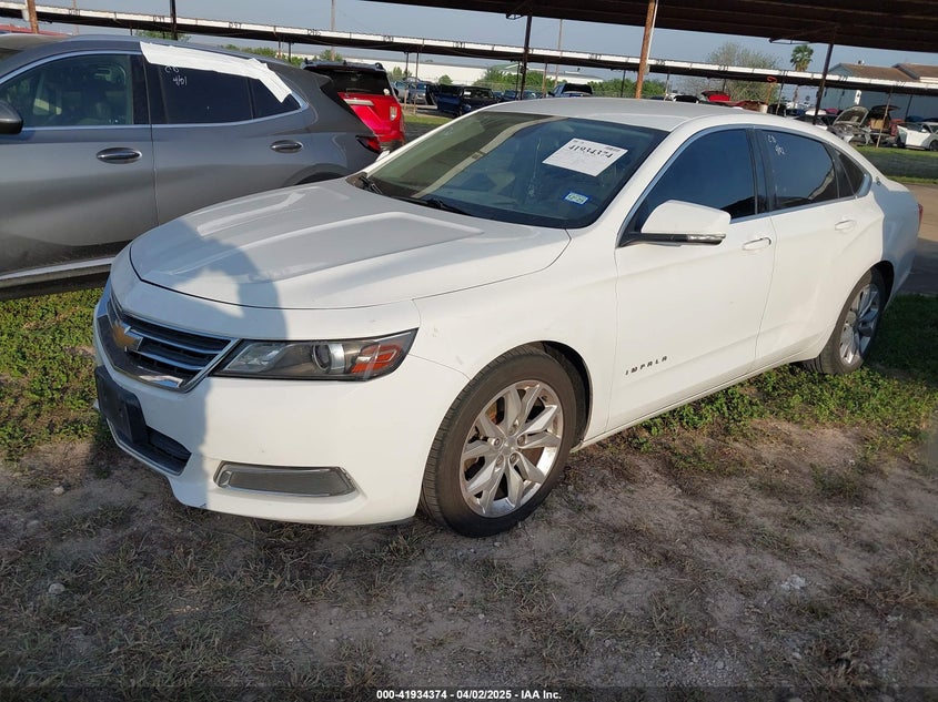 2016 CHEVROLET IMPALA VIN: 2G1115S37G9106279