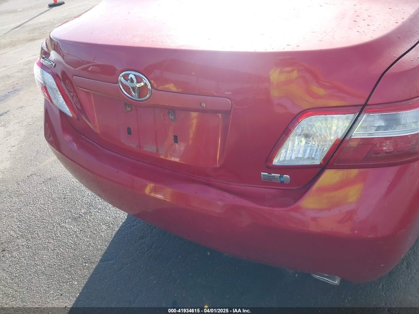 2007 TOYOTA CAMRY HYBRID VIN: JTNBB46K473037740