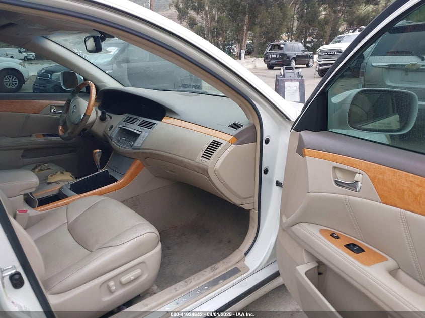 2006 TOYOTA AVALON VIN: 4T1BK36B66U084321