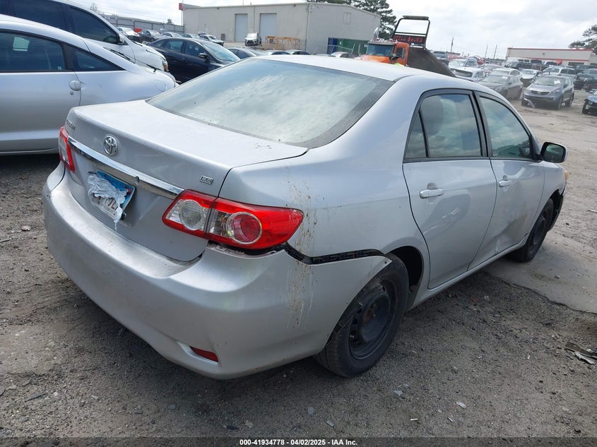 2011 TOYOTA COROLLA VIN: 2T1BU4EE8BC687021