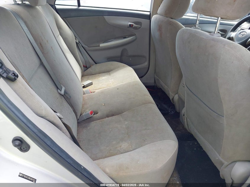 2011 TOYOTA COROLLA VIN: 2T1BU4EE8BC687021