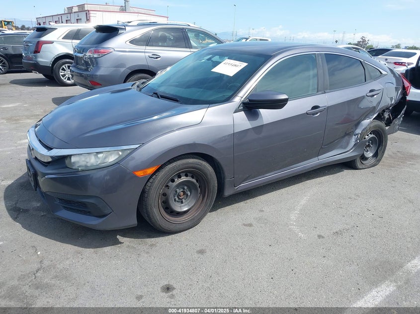 2017 HONDA CIVIC VIN: 2HGFC2F52HH566363